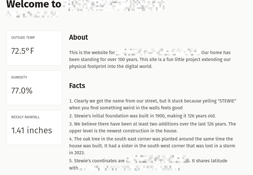 Homepage